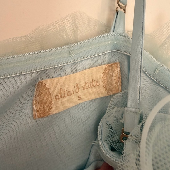 Altar'd State Light Blue Tulle Dress - Picture 3 of 3